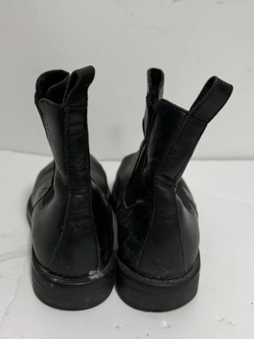Vagabond Shoemakers Black Leather Chelsea Ankle Boots EU 37 Minimalist - Picture 4 of 8